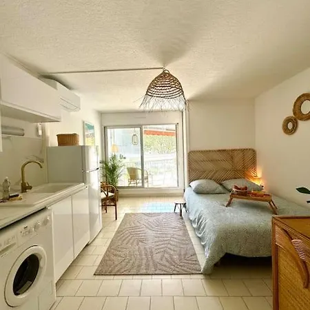 The Palm 100m De La Parking Clim Wifi Apartment *